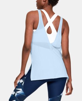 Women's HeatGear® Scoop Tank 3 Colors Available $35