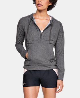 New Arrival Women's UA Featherweight Fleece 1/2 Zip FREE U.S. SHIPPING 2 Colors Available $60