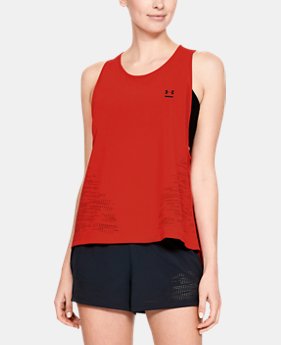 Women's UA Perpetual Woven Tank 1 Color Available $75