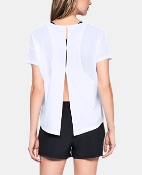 Women's UA Perpetual Woven Short Sleeve 1 Color Available $65