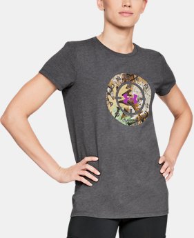 Women's UA Banded Camo T-Shirt 2 Colors Available $30