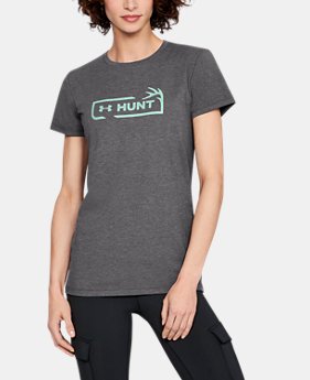 Women's UA Hunt Icon T-Shirt 2 Colors Available $25