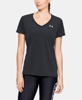 Women's UA Tech™ Color Shift V-neck Short Sleeve 1 Color Available $24.99