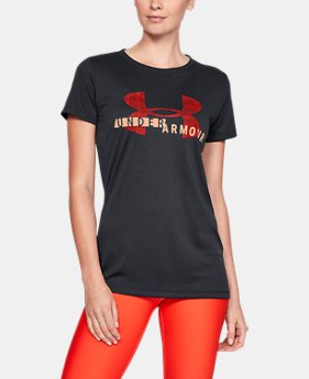 New Arrival Women's UA Tech™ Graphic Short Sleeve 1 Color Available $35