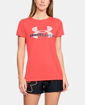 New Arrival Women's UA Tech™ Graphic Short Sleeve FREE U.S. SHIPPING 1 Color Available $27.99