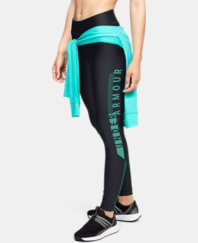 Women's HeatGear® Armour Graphic Leggings 3 Colors Available $50