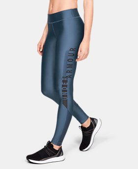Women's HeatGear® Armour Graphic Leggings 3 Colors Available $50