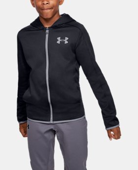  Boys' Armour Fleece® Full Zip  4  Colors Available $31.99 to $33.99