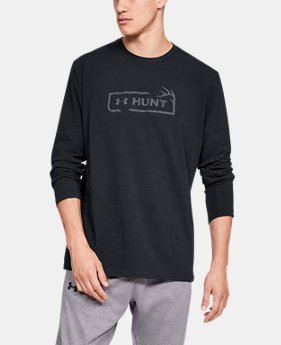 Men's UA HUNT Logo Long Sleeve 1 Color Available $30