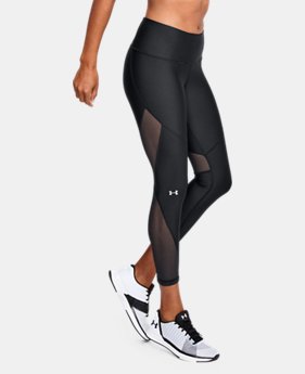 New Arrival Women's HeatGear® Armour Mesh Ankle Crop 1 Color $65