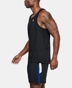 Men's UA Microthread Swyft Singlet FREE U.S. SHIPPING 1 Color Available $40