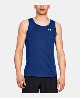Men's UA Microthread Swyft Singlet LIMITED TIME: FREE U.S. SHIPPING 1 Color Available $40