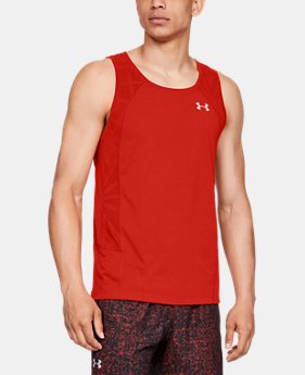 Men's UA Swyft Singlet 1 Color Available $40