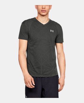 New Arrival Men's UA Microthread Swyft V-Neck LIMITED TIME: FREE U.S. SHIPPING 1 Color Available $45