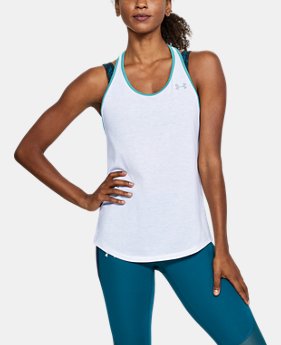 Women's UA Microthread Swyft Racer Tank 9 Colors Available $35