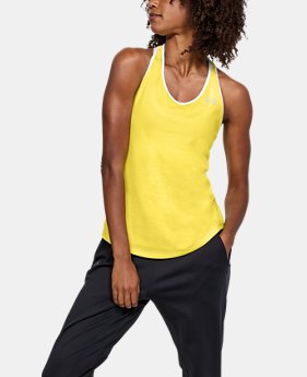 Women's UA Swyft Racer Tank 1 Color $35