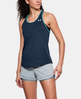 Women's UA Swyft Racer Tank 1 Color $35