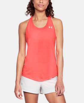 Women's UA Microthread Swyft Racer Tank 1 Color Available $35