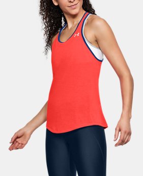 Women's UA Swyft Racer Tank 1 Color $35