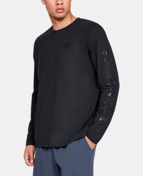 New Arrival Men's UA Americana Sleeve Hit Long Sleeve 1 Color Available $40