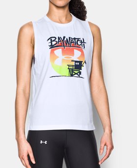 Women's Baywatch Original Muscle T 1 Color $25.49
