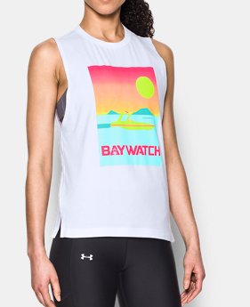 Women's Baywatch Retro Muscle T 1 Color $22.49