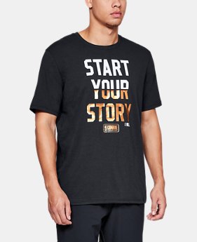 New Arrival Men's NBA Combine Authentic UA Start Your Story 31st T-Shirt 1 Color Available $35