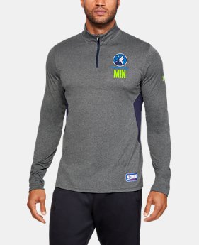 Men's NBA Combine Authentic UA Season ¼ Zip Long Sleeve $60