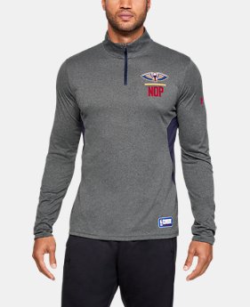 Men's NBA Combine Authentic UA Season ¼ Zip Long Sleeve $60