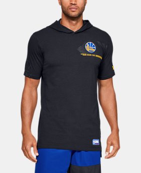 Men's NBA Combine Authentic UA Baseline Longline Short Sleeve Hoodie 13 Colors Available $50