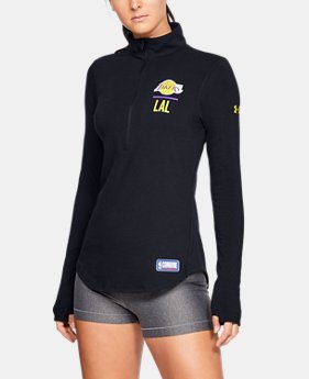 New Arrival Women's NBA Combine Authentic UA Lockup ½ Zip Long Sleeve 17 Colors Available $60