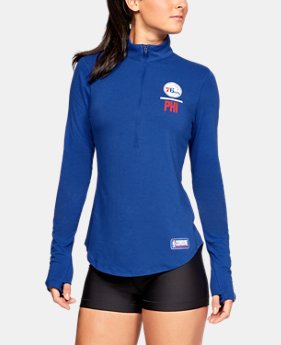 Women's NBA Combine Authentic UA Lockup ½ Zip Long Sleeve 22 Colors Available $42