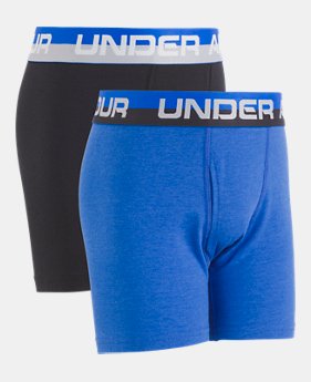 Boys' Charged Cotton® Stretch Boxerjock® 2-Pack 3 Colors Available $14.99