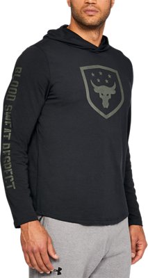 under armour men's project rock troops hoodie