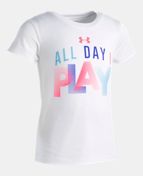 New Arrival Girls' Toddler UA All Day I Play T-Shirt 1 Color $17.99