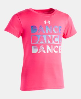 New Arrival Girls' Toddler UA Dance T-Shirt FREE U.S. SHIPPING 1 Color Available $17.99