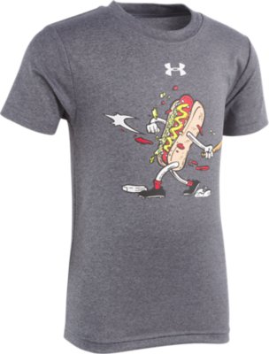 under armour hot dog shirt