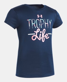 Girls' Toddler UA Trophy Life T-Shirt 1 Color Available $17.99