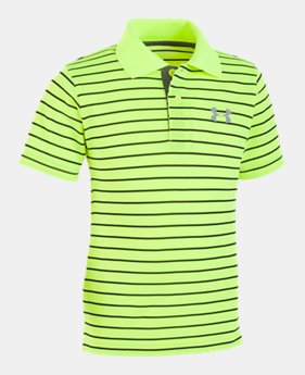 New Arrival Boys' Pre-School UA Playoff Stripe Polo 1 Color $26.99