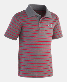Boys' Toddler UA Playoff Stripe Polo 2 Colors Available $26.99