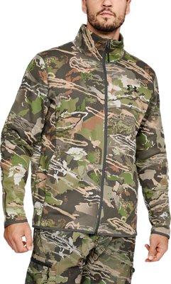 under armour camo fleece jacket