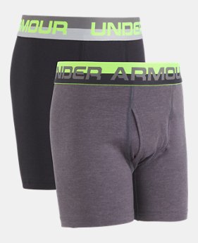 Boys' Charged Cotton® Boxerjock® 2-Pack 2 Colors $17.99