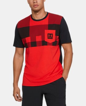 New Arrival Men's UA FB Get to Work Short Sleeve T-Shirt 1 Color Available $35