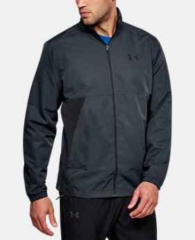 Men's UA Sportstyle Woven Full Zip Jacket 1 Color Available $50