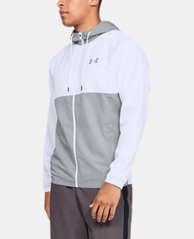 New Arrival Men's UA Sportstyle Woven Full Zip Hoodie 3 Colors Available $55