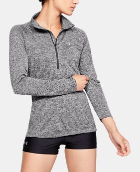Women's UA Tech™ Twist ½ Zip 1 Color Available $50
