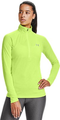 lime green under armour long sleeve