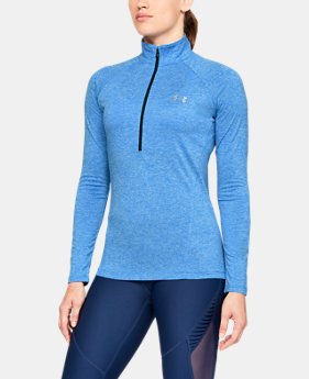 Women's UA Tech™ Twist ½ Zip 4 Colors Available $45
