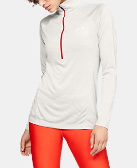 Women's UA Tech™ Twist ½ Zip 3 Colors Available $45