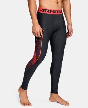 Men's HeatGear® Armour Leggings Graphic 1 Color Available $45